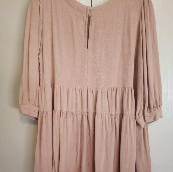Women's Blush Pink Tunic Top Boutique Mint Julep Shopthemint Small Spring Summer - Picture 5 of 11